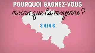 Pourquoi gagnez-vous moins que le salaire moyen ?
