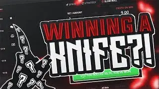 WINNING A KNIFE?! (CS:GO Gambling)