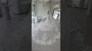 beautiful bridal Veil | wedding dress | bridal dress