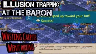 Lords Mobile - Solo Trap Playing with FIRE and got BURNED