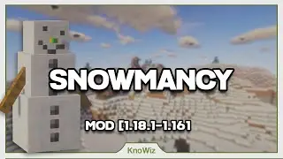 Snowmancy - Présentation de mod Minecraft 1.18.1 [FR]