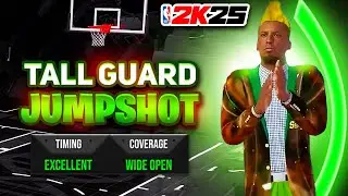 TOP 2 JUMPSHOTS FOR TALL GUARDS IN NBA2K25!