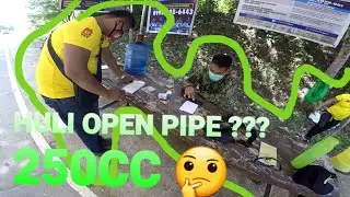 FIRST TIME NAHULI SA SIGMA250cc ! OPEN PIPE , WALANG HELMET BACKRIDE !! IYAKKK 😆😅