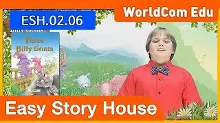 English Story | Read Along | Easy Story House | 02.Three Billy Goats | Jack | 파닉스 영어 | 어린이 영어