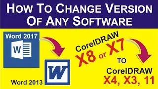 how to change higher version file in lower versions easily