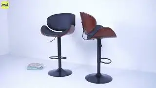 Adjustable And Swivel Bar Chair