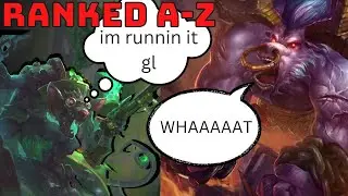 Ranked A-Z Alistar: Twitch AFked In Mid