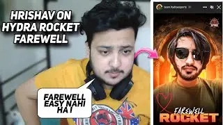 ROCKET FAREWELL FROM HYDRA 🐉 | HRISHAV & DYNAMO REACT !