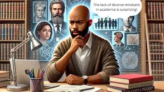 There is a lack of diversity of thought in academia that needs to be addressed