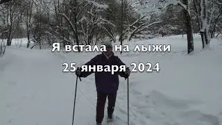 Я встала на лыжи