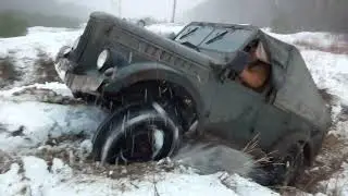 4Х4 ► ГАЗ-69 vs УАЗ (с блоком в переднем мосту) [UAZ vs GAZ-69]