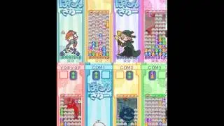 Puyo Puyo 20th Anniversary - Free Battle (8 Players, Puyo 1 Rules)