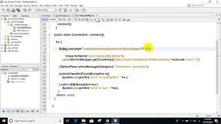 14 Connect java and MySQL
