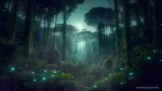 Calming Nature Night Sounds | Crickets & Owl’s hoot For Sleep & Relaxation