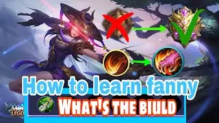 How to learn fanny in right ways mobile legend