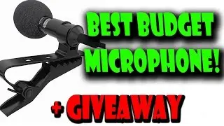 Best Budget Collar microphone for YOUTUBE! Generic Mini Lapel Lavalier Microphone! 2017