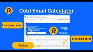 Cold email outreach calculator