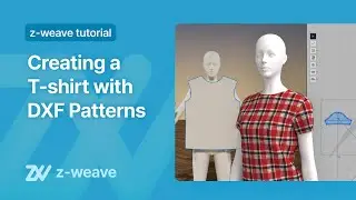 Creating a T-shirt with DXF Patterns