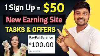 New Earning Website Today | Earn Online $100 a Day | Make Money Online 2022 | New Earning Website