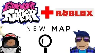 Playing hide and seek in the new FNF map!