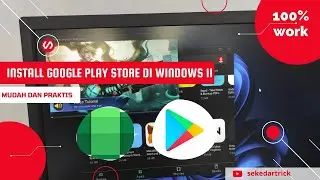 Install Google Play Store di Windows 11 Main Game Bisa Booyah