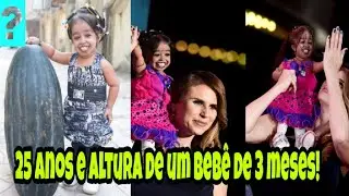 Menor mulher 
do mundo Jyoti amge