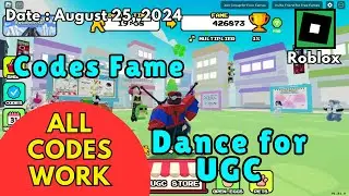 *All Codes Work* Dance for UGC Roblox, August 25, 2024