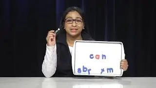 Magnetic Letter Word Families