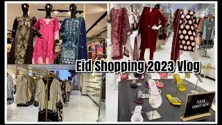 Eid Shopping Vlog 2023 | Lucky one mall | Eid ul fitr preparation 2023 | Eid Shopping #eid  #shorts
