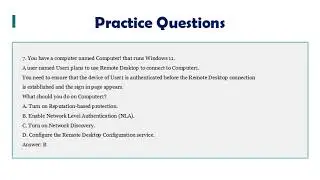 MD-102 Endpoint Administrator Exam Prep 2025 | Practice Questions