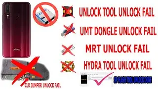 Vivo Y12 & Y15 Screen Lock And Frp unlock sp flash tool 2023