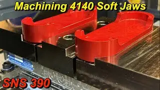 Machining Soft Jaws for Second Op - SNS 390