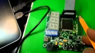Verilog - 1 bit comparator using Spartixed