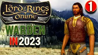 VOD Before the Shadow - LOTRO - Let's Play as a Warden Episode 1 - Lord of the Rings Online