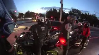 YAMAHA MT 07 Mor Vizörlü adam gezi 2