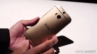HTC One M8 Gold Edition Hands On