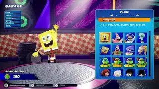 Nickelodeon Kart Racers 3 - All Characters & Vehicles