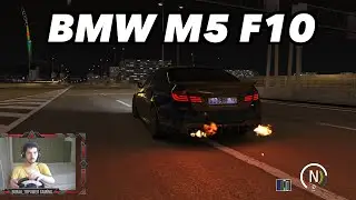 ÇILGIN BMW M5 F10 İLE GECE GAZLAMASI !! ASSETTO CORSA TRAFİK