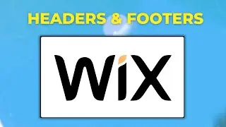 How To Add Logo On Wix Header And Footer