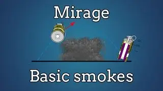 CS:GO | Mirage - Basic Smokes
