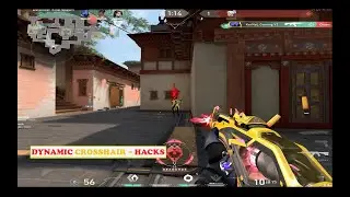 Dynamic crosshair gives me hacks!!!