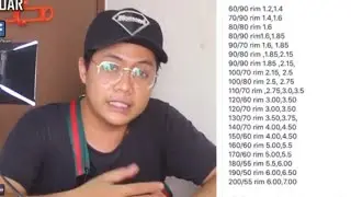 CARA MEMILIH SAIZ TAYAR MOTOSIKAL