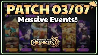 PATCH 03/07 - 1st Anniversary Event FIESTA - Summoners War Chronicles