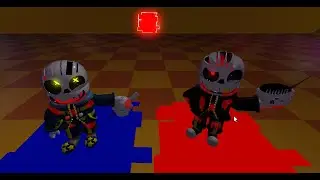 Insanity Duo Phase 1 I UNDERTALE: Collapsing Multiverse I ROBLOX