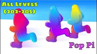 Blob Runner 3D Gameplay Walkthrough IOS,Android - All Levels (202-205)