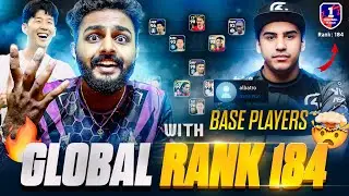 WORLD RANK 184 with BASE PLAYERS 🆚 PES WING MASTER | PAY TO WIN 🆚 PLAY TO WIN | TOURNAMENT WAR 🤯