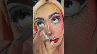 Así hice mi maquillaje de CARICATURA!! 🎨🤩