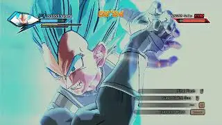 Dbz Xenoverse - SSGSS Vegeta Vs SSGSS Goku
