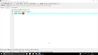 C Program Without Main() Function