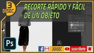 05 Photoshop: Recorte rápido y fácil de un objeto
